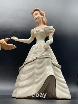 Lenox Disney Beauty and The Beast Figurines Belle My Hand My Heart Is Yours