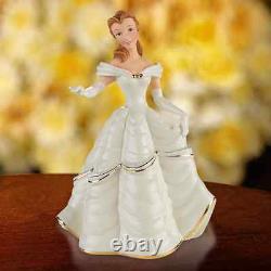 Lenox Disney Beauty and The Beast Figurines Set Belle My Hand Heart Is Yours NEW