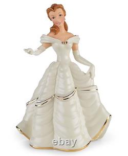 Lenox Disney Beauty and The Beast Figurines Set Belle My Hand Heart Is Yours NEW