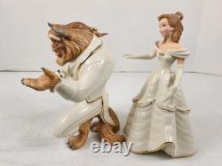 Lenox Disney Beauty and The Beast Figurines Set Belle My Hand Heart Is Yours NEW