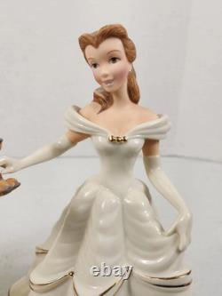 Lenox Disney Beauty and The Beast Figurines Set Belle My Hand Heart Is Yours NEW