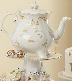 Lenox Disney Beauty and The Beast Live Action Mrs Potts Teapot 2.5 Quart NEW