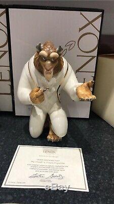 Lenox Disney Beauty and The Beast My Heart Is Yours Boxed COA FREE UK POSTAGE