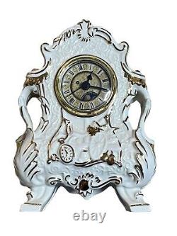Lenox Disney Beauty and the Beast Cogsworth Clock Figurine In Box Rare Retired