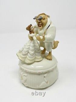 Lenox Disney Beauty and the Beast Limited Edition Anniversary Music Box 2001