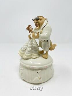 Lenox Disney Beauty and the Beast Limited Edition Anniversary Music Box 2001