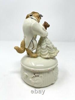 Lenox Disney Beauty and the Beast Limited Edition Anniversary Music Box 2001