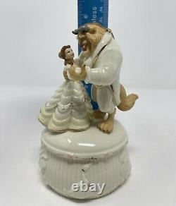 Lenox Disney Beauty and the Beast Limited Edition Anniversary Music Box 2001