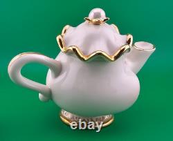 Lenox Disney Beauty and the Beast Mrs. Potts and Chip Porcelain Figurines