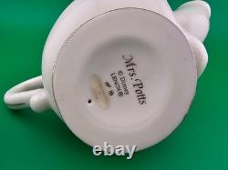 Lenox Disney Beauty and the Beast Mrs. Potts and Chip Porcelain Figurines