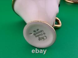 Lenox Disney Beauty and the Beast Mrs. Potts and Chip Porcelain Figurines