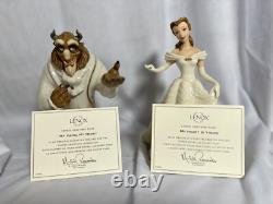 Lenox Disney Beauty and the Beast figurines