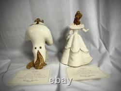 Lenox Disney Beauty and the Beast figurines