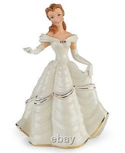Lenox Disney Belle and The Beast Figurines Beauty My Hand My Heart Is Yours NEW