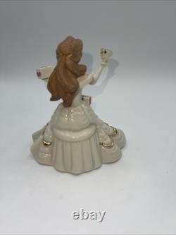 Lenox Disney Belle's Birthday Surprise Beauty and The Beast Figurine 853107 5.5