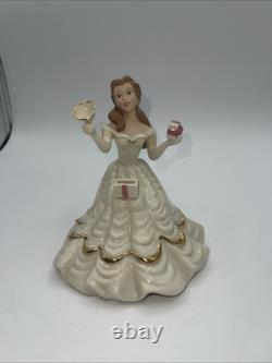 Lenox Disney Belle's Birthday Surprise Beauty and The Beast Figurine 853107 5.5