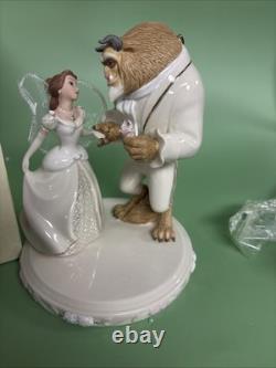 Lenox Disney Belle's Wedding Dreams Figurine Beauty And Beast. READ