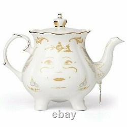 Lenox Disney Mrs Potts Teapot Figurine Beauty and The Beast 2.5 Quart RARE NEW