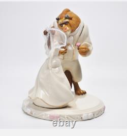 Lenox Disney Princess Belle's Wedding Cake Topper Figurine Beauty And Beast NEW