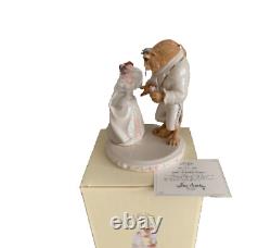 Lenox Disney Princess Belle's Wedding Cake Topper Figurine Beauty And Beast NEW