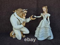 Lenox Disney Showcase Beauty And The Beast / Belle My Hand My Heart Figurine Set