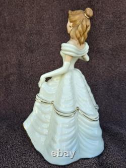 Lenox Disney Showcase Beauty And The Beast / Belle My Hand My Heart Figurine Set