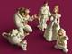 Lenox Disney Showcase Beauty and the Beast Complete Figurine Set Ivory Gold
