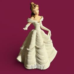 Lenox Disney Showcase Beauty and the Beast Complete Figurine Set Ivory Gold