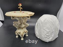 Lenox Disney Showcase Beauty and the Beast Enchanted Rose Figurine COA In Box