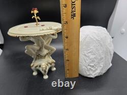 Lenox Disney Showcase Beauty and the Beast Enchanted Rose Figurine COA In Box