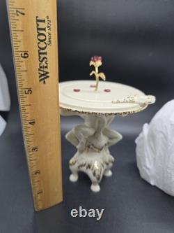 Lenox Disney Showcase Beauty and the Beast Enchanted Rose Figurine COA In Box
