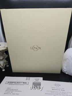Lenox Disney Showcase Beauty and the Beast Enchanted Rose Figurine COA In Box