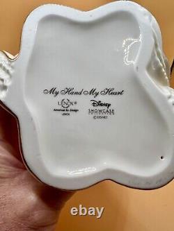 Lenox My Hand My Heart& My heart is yours Disney Beauty And The Beast