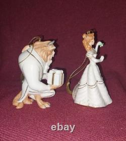 Lenox Walt Disney Beauty And The Beast Ornaments