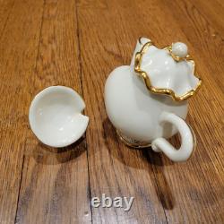 Lenox Walt Disney Mrs. Potts and Chip Figurine, Beauty and the Beast, COA, Box