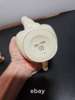 Lenox Walt Disney Mrs. Potts and Chip Figurine Beauty and the Beast No COA Box