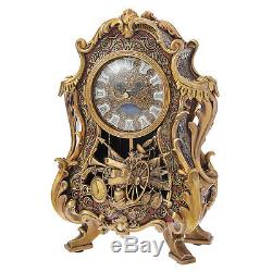 Limited 2000! Beauty And The Beast Cogsworth Clock & Lumiere light Be Our Guest