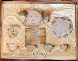 Live Action Disney Beauty & the Beast Fine China Tea Set Limited # 1328/2000