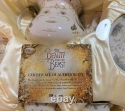 Live Action Disney Beauty & the Beast Fine China Tea Set Limited # 1328/2000