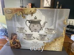 Live action Disney Beauty & The Beast Tea Set Fine China Limited Edition