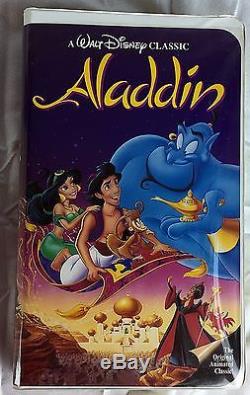 Lot of 10 Disney VHS Movies Black Diamond Beauty and the Beast Little Mermaid
