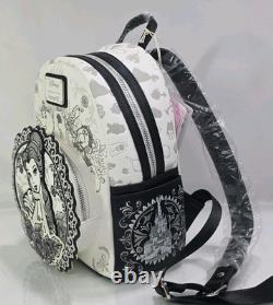 Loungefly Beauty and the Beast Belle Sketch Mini Backpack NEW NWT