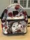 Loungefly Beauty and the Beast Belle Sketched Roses Mini Backpack Disney