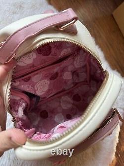 Loungefly Disney Beauty And The Beast 3-D Floral Portrait Mini Backpack