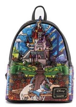 Loungefly Disney Beauty And The Beast Belle Castle Series Mini Backpack PreO NWT