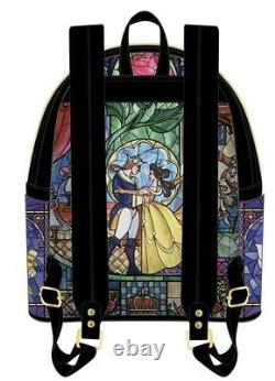 Loungefly Disney Beauty And The Beast Belle Castle Series Mini Backpack PreO NWT
