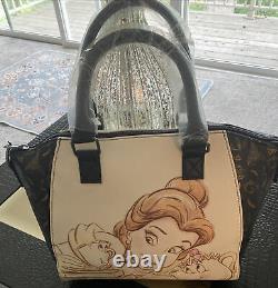 Loungefly Disney Beauty And The Beast Belle Satchel Bag And wallet