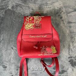 Loungefly Disney Beauty And The Beast Enchanted Rose Mini-Backpack Belle NO FLAW