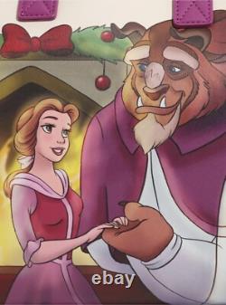 Loungefly Disney Beauty And The Beast Holiday Satchel Bag, Wallet, Charm&Funko