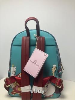 Loungefly Disney Beauty And The Beast Library Scene Mini Backpack- NWT